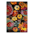 thumbnail image 3 of Unique Loom Lyon Collection Area Rug - Kennedy (4' x 6' Rectangle Black/Green), 3 of 7