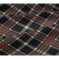 thumbnail image 5 of oneOone Viscose Jersey Fabric Tartan Check Print Sewing Fabric BTY 60 Inch Wide, 5 of 5
