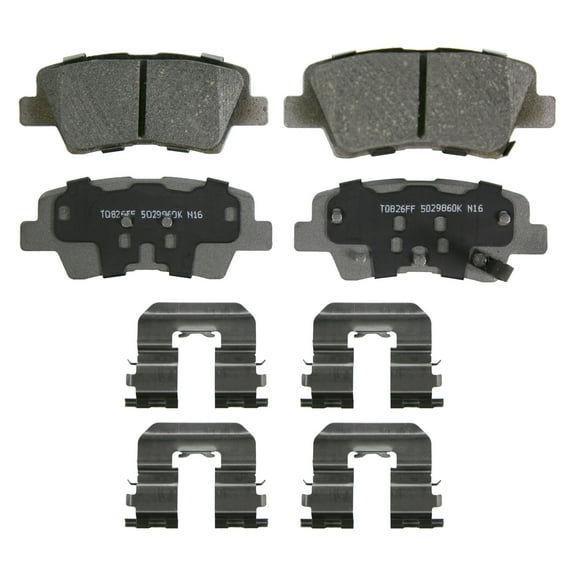 Wagner Thermoquiet QC1812 Ceramic Disc Brake Pad Set Fits select: 2017-2020 HYUNDAI ELANTRA, 2017-2022 KIA NIRO