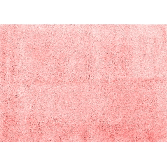 Ahgly Company Indoor Rectangle Solid Red Modern Area Rugs, 4' x 6'