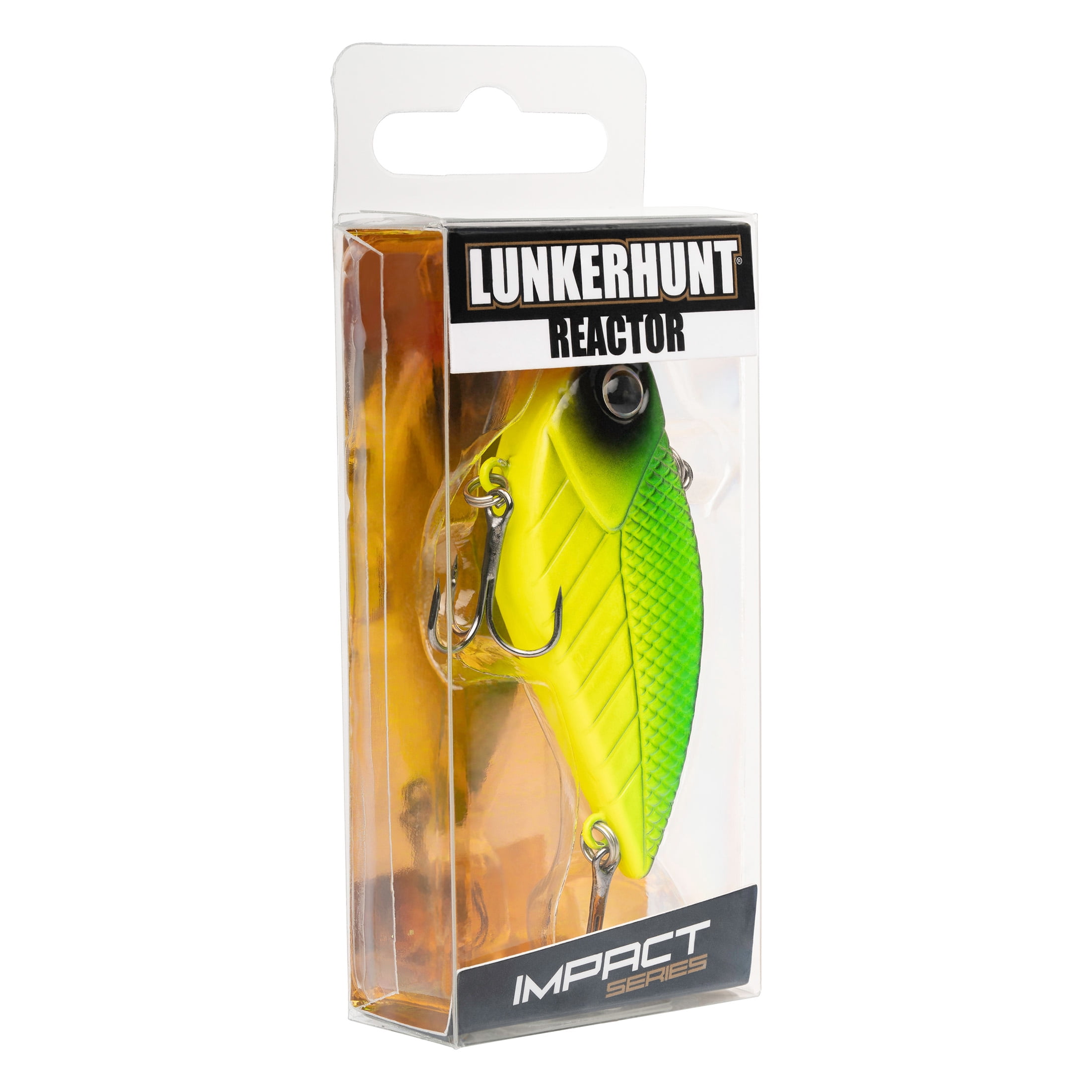 Lunkerhunt - Impact Reactor - Lipless Crankbait- Fishing Lure - Turbo - 2.5" & 1/2 oz