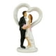 thumbnail image 1 of Figura de resina para tarta de boda, estatua de pareja, escultura romántica conmemorativa para amantes, para cumpleaños, marido, esposa y recién, 1 of 8