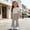 Beige, variant on Girls Flare Pants Solid Color Front Slit Bell Bottom Cut Fashion Leggings High Elastic Stretchy Kids Casual Long Trousers