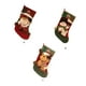 thumbnail image 5 of Wosthever Canotaje medias de Navidad árbol de Navidad decoración bolsa decoración colgante gran capacidad Santa Claus alce calcetines soporte Papá Noel, 5 of 6