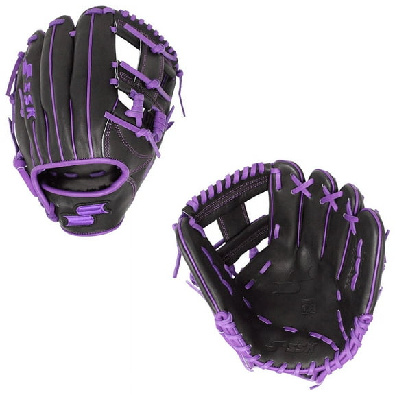 SSK Z7 Specialist 11.5" Infield Baseball Glove Z7-1150BLKPUR1
