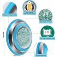 thumbnail image 2 of Luz Led Para Piscina 12v 24w Rgb Con Control Remoto AZUL PLATA, 2 of 5