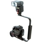 Opteka FB-10 DSLR External Flip Flash Stand Bracket Adapter Holder Mount for Samsung GX-1L GX-1S GX-10 GX-20 NX5 NX10 NX11 NX20 NX30 NX100 NX200 NX210 NX300 NX1000 NX1100 HZ50W WB5500 WB1100F WB2200F