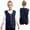 Navy Blue, variant on iiniim Kids Girls Volunteer Safety Vest Button Up Open Front Waistcoat Sleeveless Activities Shirt Tops Blue M/11