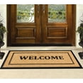 thumbnail image 7 of A1HC 30" x 60" Picture Frame Welcome Coir and Rubber Door Mat, Heavy-Duty Outdoor Entrance Mat for Front Porch, Patio, or Entryway, 7 of 7