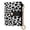 White Black Leopard Print Pattern, variant on Small Wallet For Women Bifold Leather Pocket Coin Credit Card Holder With RFID Blocking White Black Leopard Print Pattern