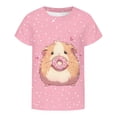 thumbnail image 4 of Toddler Kids Girls Boys T Shirts Short Sleeve Casual Printed Tee For Lightweight Top Playful Graphic Wardrobe Casual Summer Tees 18-24 Months, 4 of 5