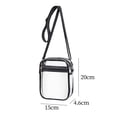 thumbnail image 3 of Bolso transparente Tipo bandolera Strade Fareast Limited PVC pequeño, 3 of 8