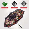 thumbnail image 5 of Repel Reverse Umbrella, Inverted Technology, Windproof Fiberglass Ribs, Teflon (Flower Bouquet), 5 of 6