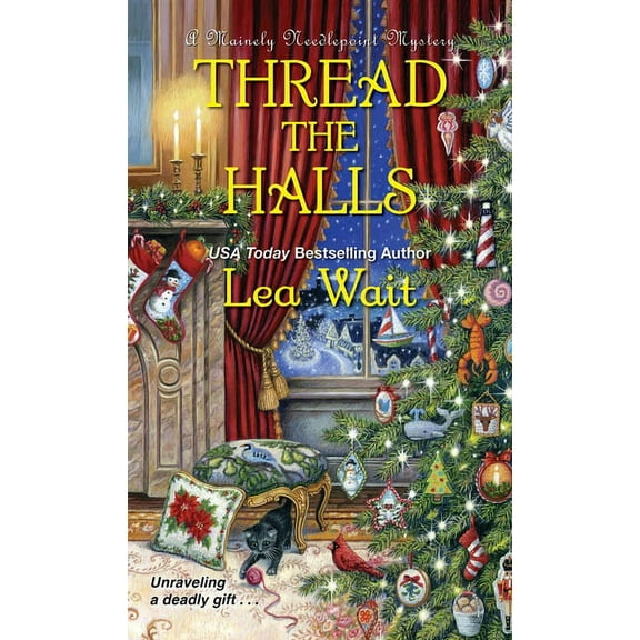 A Mainely Needlepoint Mystery: Thread the Halls (Series #6) (Paperback)