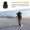 thumbnail image 3 of STRANDCHIC 9Pcs Black Rubber Trekking Pole Foot Cover with Anti-Skid Shockproof Features, 3 of 5