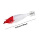 thumbnail image 3 of Señuelo Pesca Luminoso Anzuelos Calamar Anzuelo Artificial Cebos Jigging () Rojo Y Blanco, 3 of 3
