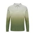 thumbnail image 4 of zfhfof Men's Polo Shirts Long Sleeve Casual Collared Quarter Zip Golf Shirt Lightweight Fashion Pullover T Shirts, 4 of 5