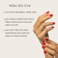 thumbnail image 4 of Esmalte fortalecedor de uñas Botanist The Remedy Poppy Red, 4 of 8
