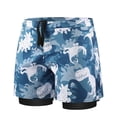 thumbnail image 1 of Pantalones de Natación para Niños Pequeños Color Sólido Cintura Elástica con Forro Interior Pantalones de Playa, Pantalones de Verano para Niños Pequeños Bolsillo Nadar, 1 of 5