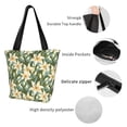 thumbnail image 4 of Sikiie Lilies Flowers Shoulder Bag Casual Hobo Crossbody Tote Bag for Women and Men Large Purse Messenger Bag Travel Work, 4 of 6
