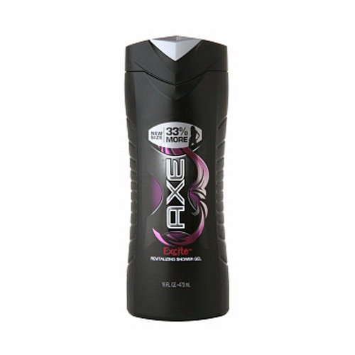 Axe Revitalizing Shower Gel, Excite 16 Oz, 3 Pack