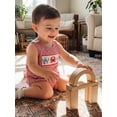 thumbnail image 4 of BemeyourBBs Newborn Baby Boy Girl Summer Clothes Plaid Gingham Bubble Romper Sleeveless Cute Sailboat Embroidery Plaid Print Bodysuit Playsuit Infant Baby Boys Summer Outfit, 4 of 9