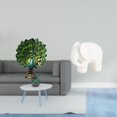 thumbnail image 2 of Elegante Colección De Esculturas De Animales De Cerámica Con Estatuas De Pavo Real Y Elefante Para Decorar El Hogar, La Oficina, El Dormitorio, La Estantería O La Mesa., 2 of 8