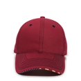 thumbnail image 3 of Outdoor Cap USA-800 Structured with Flag Sandwich-Cardinal, 3 of 8