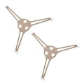 thumbnail image 4 of MIANGASTORE 2 Pcs Support de Plateau Tournant pour Micro-Ondes Rouleau Anneau Rotatif Trépied Bras Plaque en Verre Plateau Rouleau, 4 of 7
