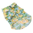 thumbnail image 4 of Camisetas para mascotas, estampado a la moda, transpirable, dobladillo suelto, bloqueador solar, camisas de verano para perros para mascotas, gatos y perros, 4 of 8