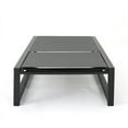 thumbnail image 4 of Noble House Modesta Outdoor Blacked Aluminum Lounge w/Grey Mesh Body, 4 of 43