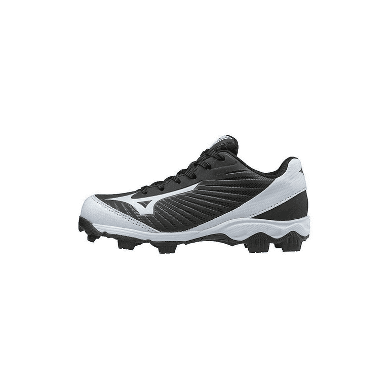Mizuno 9 Spike Advanced Youth Franchise 9 Low Molded Baseball Cleat Size 4.5 Black White 9000 Walmart