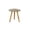Gray Solid Round 16" x 16" x 16", variant on DecMode Grey Wood Modern Bar Outdoor Stool