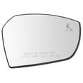thumbnail image 6 of Geelife For 2017-2018 Ford Escape Mirror Glass Blind Spot Indicator Heated Left Kit, 6 of 6
