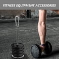 thumbnail image 3 of SHOWERORO Fitness Weight Plate Rack Black Steel Durable Barbell Load Stand for Home Gym, 3 of 8