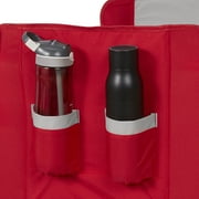 Radio Flyer, Family Wagon with Canopy, Folding Wagon, Light Gray and Red