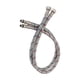 thumbnail image 5 of 2x conector de grifo manguera de suministro , duradera, acero inoxidable de 60cm para grifo de lavabo de baño de 9/16'', 5 of 7