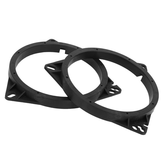 Speaker Spacer Ring Tweeter Speaker Spacer Adator for 6.5" ABS 2pcs Universal Triangle Shape