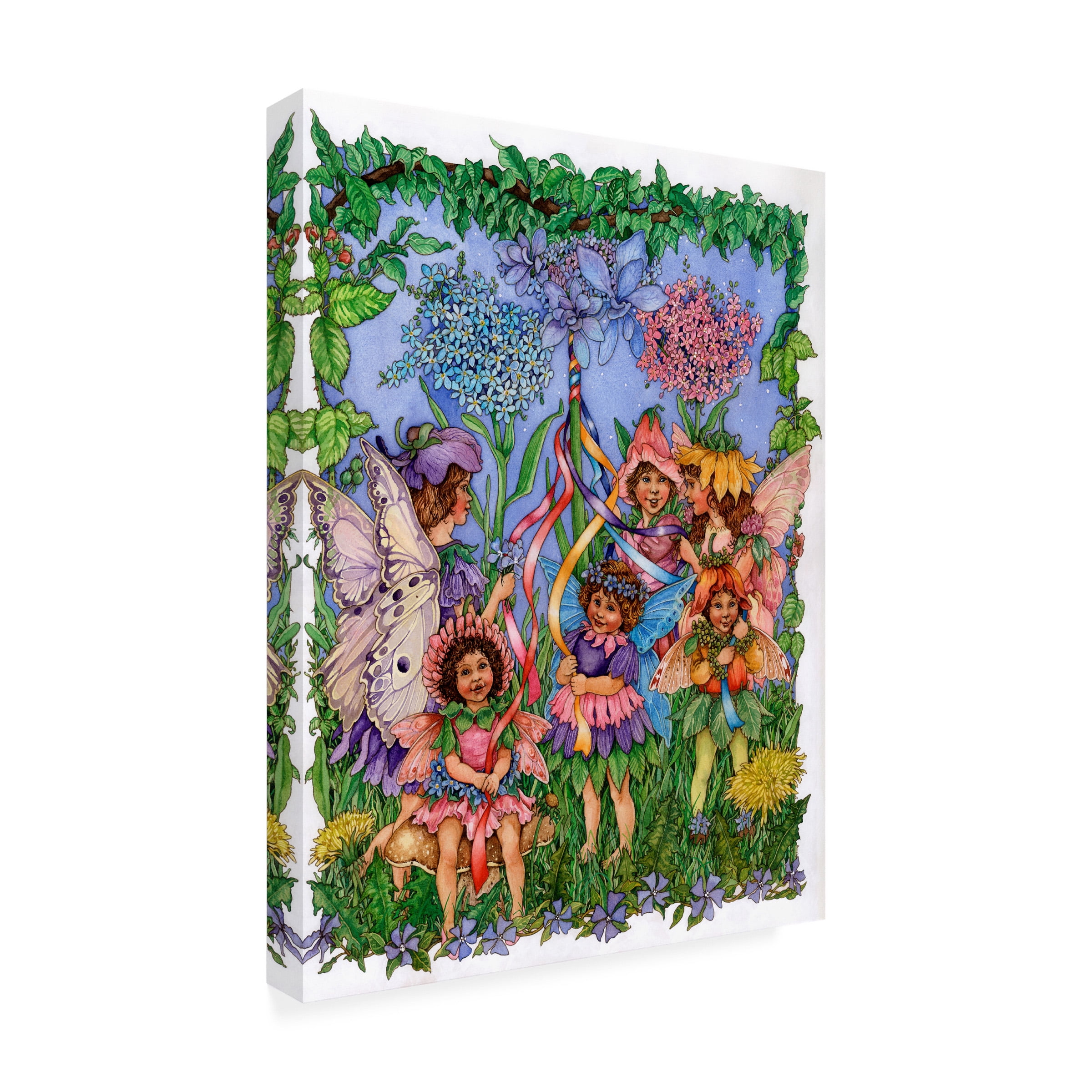 Wendy Edelson 'Farries' Canvas Art