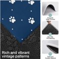 thumbnail image 3 of Paw Print Kitchen Rugs Sets Of 3,Kitchen Runner Rugs Non Skid Washable,Decorative Kitchen Floor Mats for Kitchen,Sink,Laundry,17"x30"+ 17"x47" + 17"x59", 3 of 6
