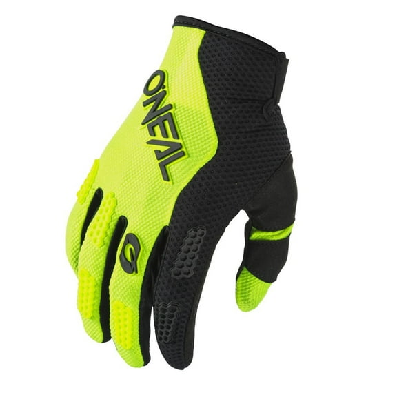 O'Neal 2024 Youth Element Racewear Offroad Motocross Gloves - Black/Neon - X-Small