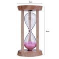 thumbnail image 2 of Reloj de arena artesanal, temporizador de 3 minutos, reloj de arena, cepillo de dientes para niños, temporizador, decoración del hogar, regalo de cumpleaños para niños, 2 of 5