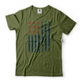thumbnail image 1 of Mens USA T-shirt United States Flag Tee 4th Of July Patriotic Shirt America Flag Tee US Flag Tee (Small Military Green), 1 of 6