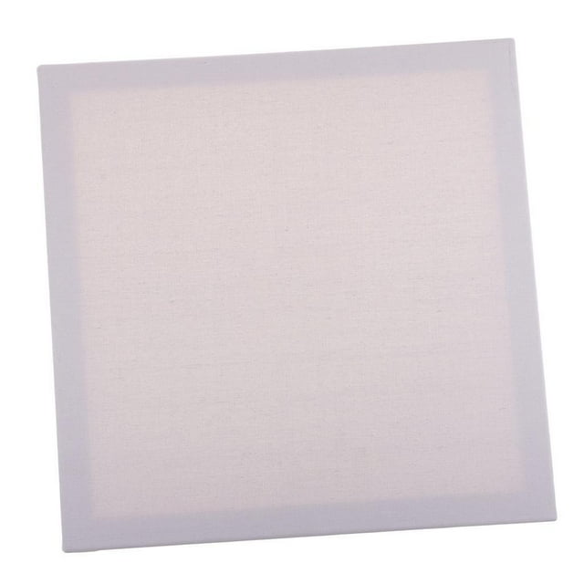 Matsuzay Blank Canvas Board Wooden Frame For Painting 40x40cm Acrylic Oil cartulina