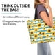 thumbnail image 2 of Disketp White Blue Striped Sunflower Bolsa Tote Estampada para Mujer, Bolso de Hombro y de Mano para Compras y Viajes, 2 of 8