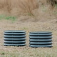 thumbnail image 6 of Twin Pack Vego Garden 17" Tall Herb Gardening 24" Wide Modern Gray, 6 of 6