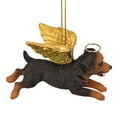 thumbnail image 3 of Design Toscano Honor the Pooch: Rottweiler Christmas Dog Angel Ornament, 3 of 5