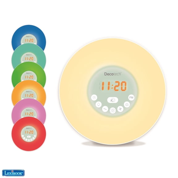 Decotech Sunrise Colour Alarm Clock