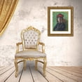 thumbnail image 3 of Pissarro, Camille 26x32 Gold Ornate Wood Framed with Double Matting Museum Art Print Titled - Portrait of Felix Pissarro, 3 of 4
