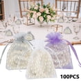thumbnail image 4 of HLONK 200Pcs Candy Gift Bags Present Wrapping Bag Wrapping Wedding Candy Bag 2.76 x 3.54inch Gray, 4 of 7